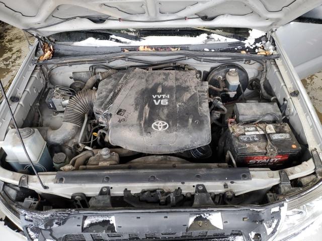 5TETU62N86Z293930 - 2006 TOYOTA TACOMA PRERUNNER ACCESS CAB SILVER photo 11