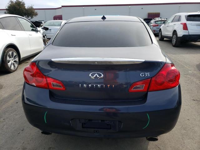 JNKBV61E38M228911 - 2008 INFINITI G35 GRAY photo 6