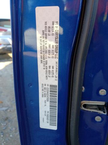 2C3CDXHG3CH276950 - 2012 DODGE CHARGER SXT BLUE photo 13