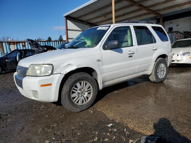 4M2CU57136DJ10260 - 2006 MERCURY MARINER WHITE photo 1