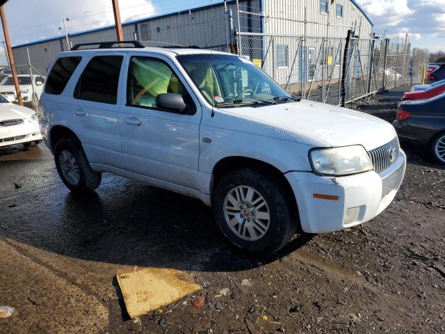 4M2CU57136DJ10260 - 2006 MERCURY MARINER WHITE photo 4