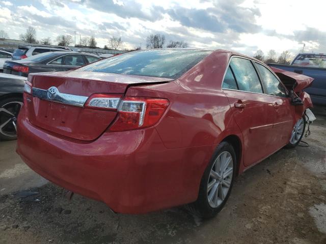 4T4BF1FK2ER371586 - 2014 TOYOTA CAMRY L RED photo 3