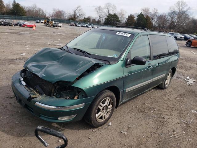 2FMZA52432BA89965 - 2002 FORD WINDSTAR SE GREEN photo 1