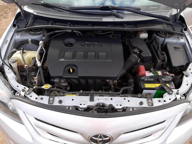 2T1BU4EE3BC706669 - 2011 TOYOTA COROLLA BASE SILVER photo 11