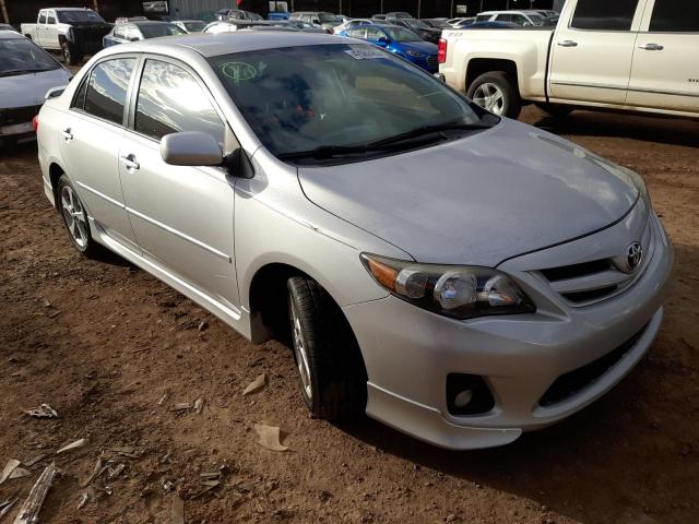 2T1BU4EE3BC706669 - 2011 TOYOTA COROLLA BASE SILVER photo 4