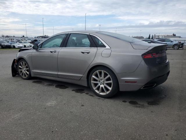 3LN6L2G92GR624938 - 2016 LINCOLN MKZ GRAY photo 2