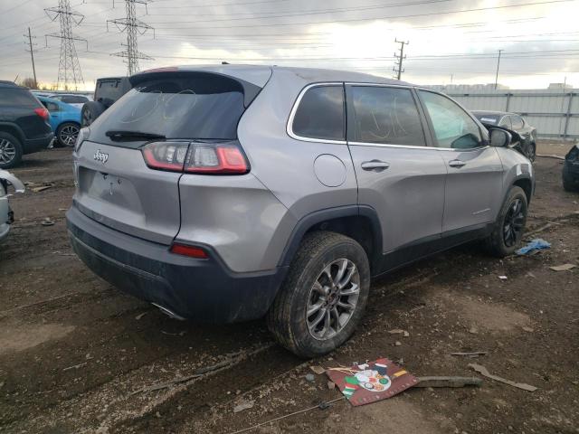 1C4PJMLX0LD647037 - 2020 JEEP CHEROKEE LATITUDE PLUS SILVER photo 3