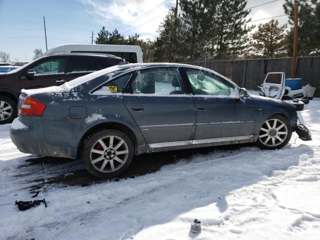 WAUCD64B44N085768 - 2004 AUDI A6 S-LINE QUATTRO GRAY photo 3