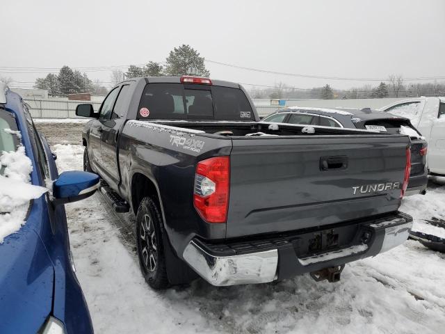 5TFUY5F10GX500720 - 2016 TOYOTA TUNDRA DOUBLE CAB SR/SR5 TEAL photo 2