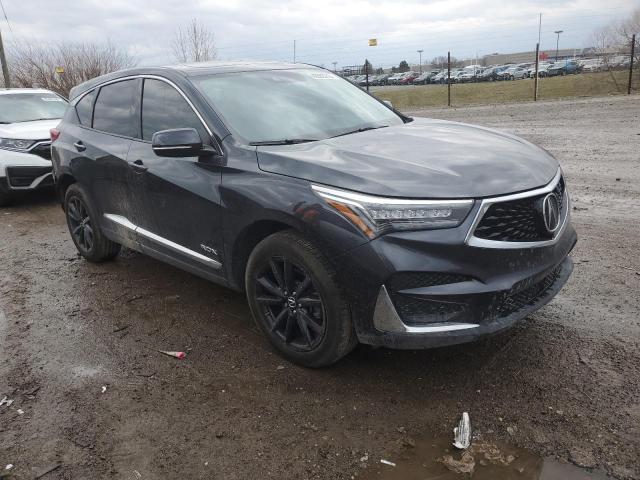 5J8TC2H79KL013463 - 2019 ACURA RDX ADVANCE GRAY photo 4