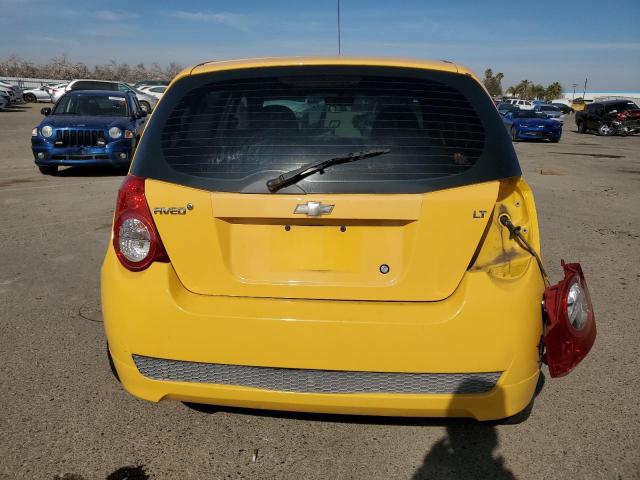 KL1TD6DE3BB133151 - 2011 CHEVROLET AVEO LS 黄色 照片 6