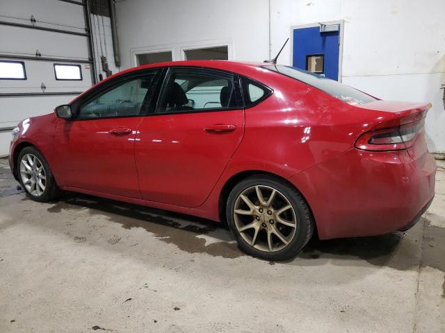 1C3CDFBA7DD289276 - 2013 DODGE DART SXT RED photo 2