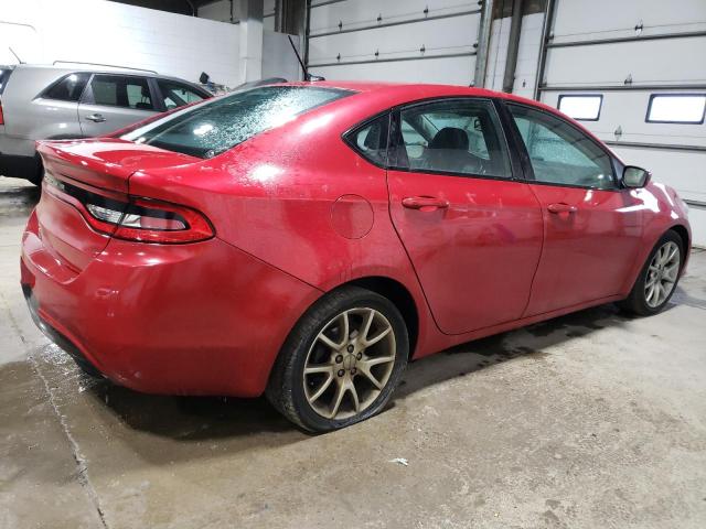 1C3CDFBA7DD289276 - 2013 DODGE DART SXT RED photo 3