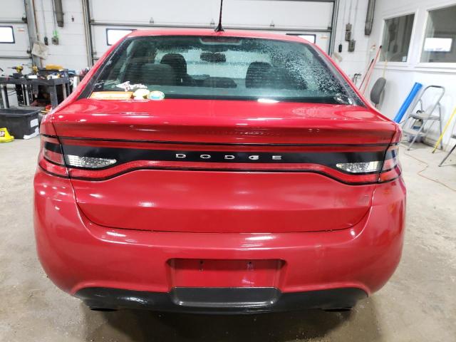 1C3CDFBA7DD289276 - 2013 DODGE DART SXT RED photo 6