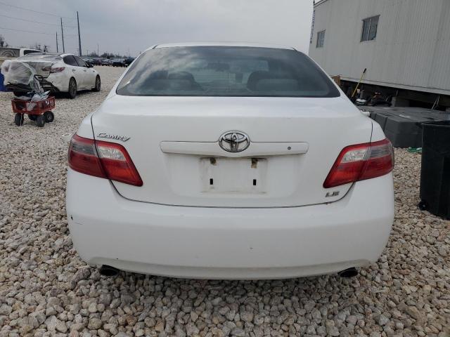 4T1BK46K97U546877 - 2007 TOYOTA CAMRY LE WHITE photo 6