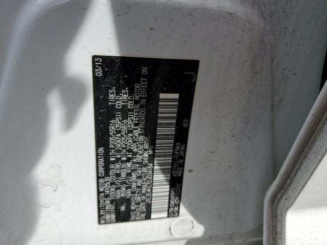 JTLZE4FE7DJ034184 - 2013 TOYOTA SCION XB 白色 照片 13