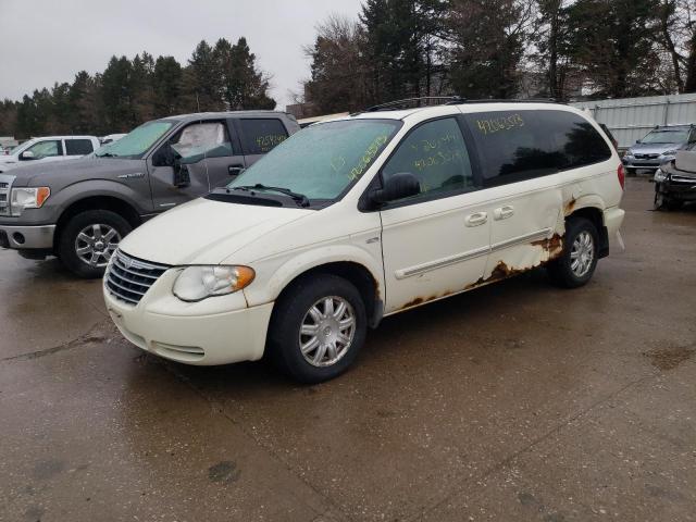 2A4GP54L27R196397 - 2007 CHRYSLER TOWN & COU TOURING თეთრი ფოტო 1