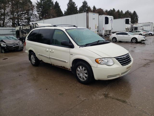 2A4GP54L27R196397 - 2007 CHRYSLER TOWN & COU TOURING თეთრი ფოტო 4