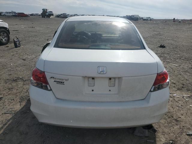 1HGCP2F78AA148399 - 2010 HONDA ACCORD EX WHITE photo 6