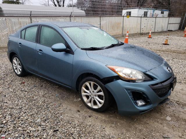 JM1BL1U52B1485427 - 2011 MAZDA 3 S BLUE photo 4