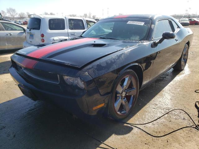 2C3CDYAGXEH164567 - 2014 DODGE CHALLENGER SXT BLACK photo 1