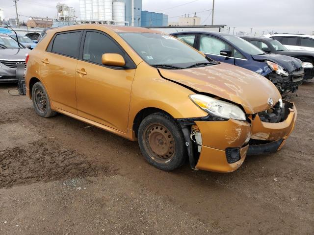 2T1KE40E99C018240 - 2009 TOYOTA COROLLA MA S ORANGE photo 4