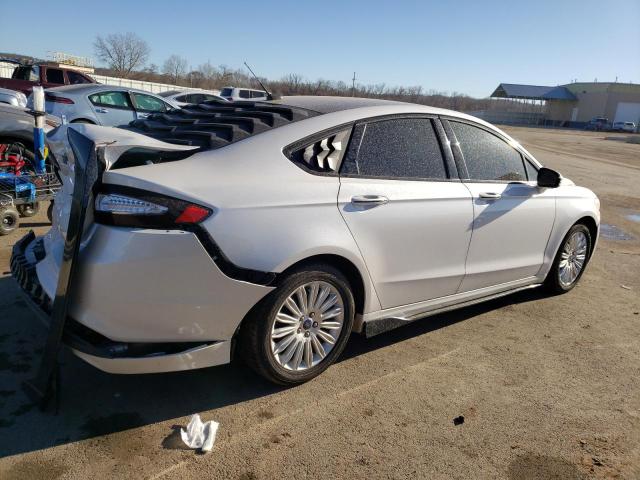 3FA6P0LU1GR173109 - 2016 FORD FUSION SE HYBRID WHITE photo 3