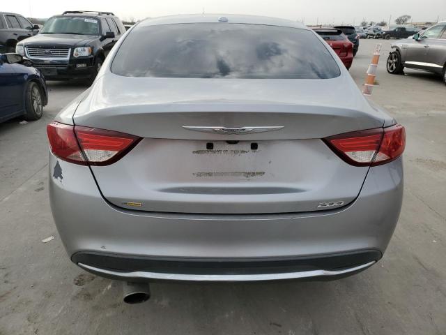 1C3CCCAB4GN164892 - 2016 CHRYSLER 200 LIMITED SILVER photo 6