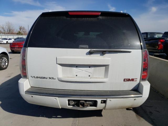 1GKFK66827J252801 - 2007 GMC YUKON XL DENALI WHITE photo 6