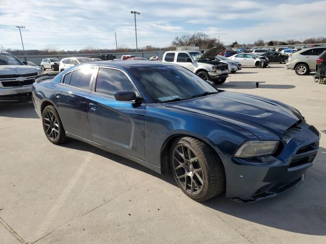 2C3CDXCT3EH227139 - 2014 DODGE CHARGER R/T BLUE photo 4