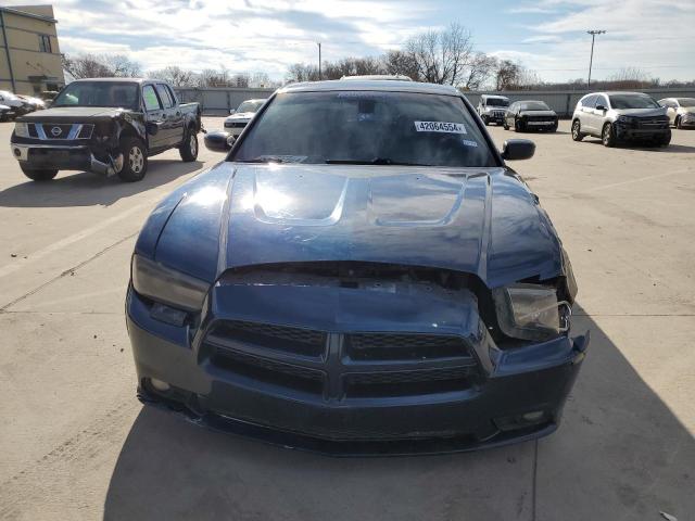 2C3CDXCT3EH227139 - 2014 DODGE CHARGER R/T BLUE photo 5
