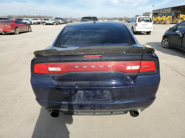 2C3CDXCT3EH227139 - 2014 DODGE CHARGER R/T BLUE photo 6