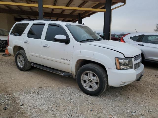 1GNFC13037R418357 - 2007 CHEVROLET TAHOE C1500 WHITE photo 4