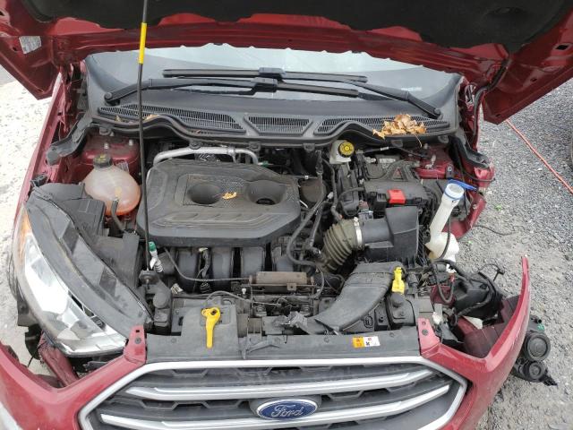 MAJ6P1UL1JC243967 - 2018 FORD ECOSPORT SE MAROON photo 12