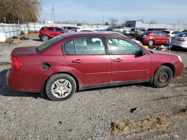 1G1ZS58FX7F305481 - 2007 CHEVROLET MALIBU LS MAROON photo 3