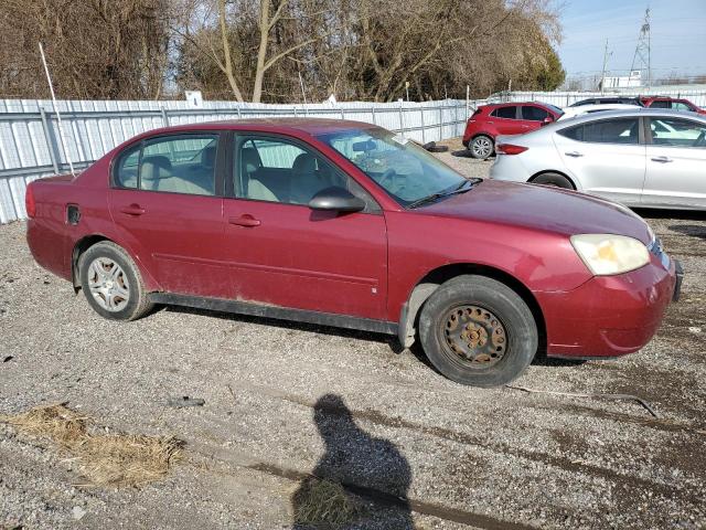 1G1ZS58FX7F305481 - 2007 CHEVROLET MALIBU LS MAROON photo 4