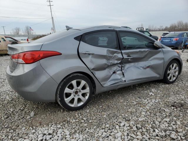 KMHDH4AE1CU389137 - 2012 HYUNDAI ELANTRA GLS GRAY photo 3