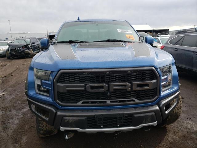 1FTFW1RG7LFA76959 - 2020 FORD F150 RAPTOR BLUE photo 5