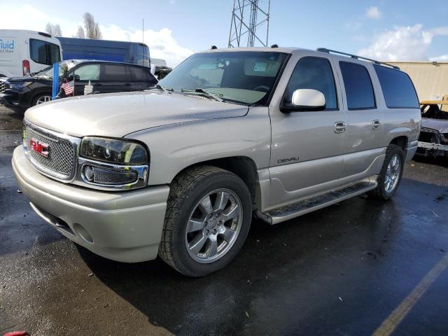 1GKFK66U25J238245 - 2005 GMC YUKON XL DENALI SILVER photo 1