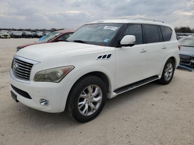 JN8AZ2NF2C9518392 - 2012 INFINITI QX56 WHITE photo 1