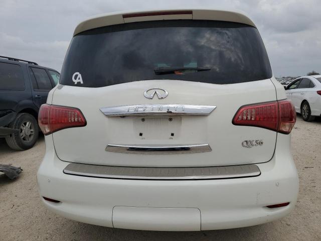 JN8AZ2NF2C9518392 - 2012 INFINITI QX56 WHITE photo 6