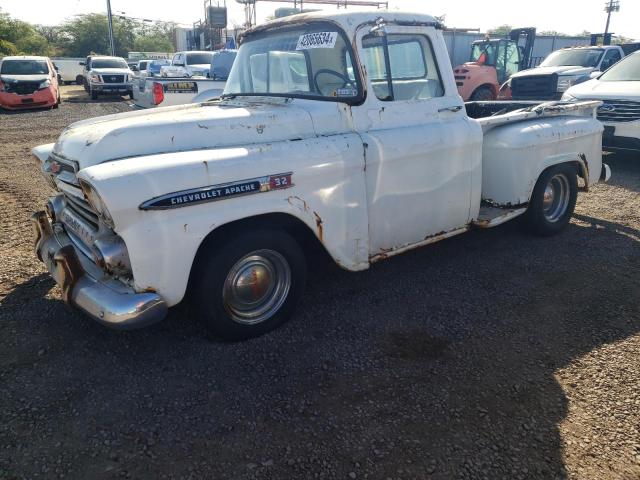 3A590112959 - 1959 CHEVROLET APACHE WHITE photo 1