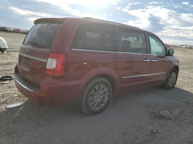 2C4RC1CG2ER139573 - 2014 CHRYSLER TOWN & COU TOURING L BURGUNDY photo 3