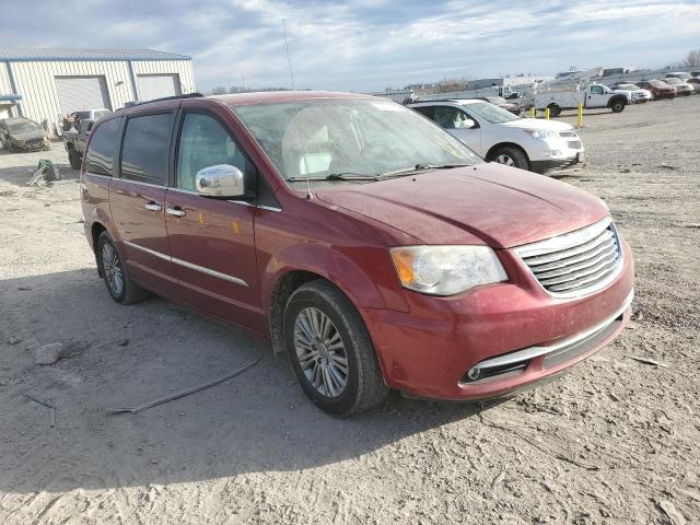 2C4RC1CG2ER139573 - 2014 CHRYSLER TOWN & COU TOURING L BURGUNDY photo 4