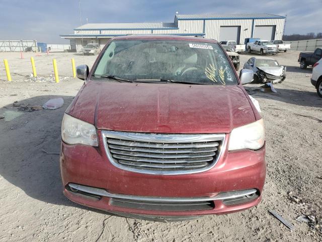 2C4RC1CG2ER139573 - 2014 CHRYSLER TOWN & COU TOURING L BURGUNDY photo 5
