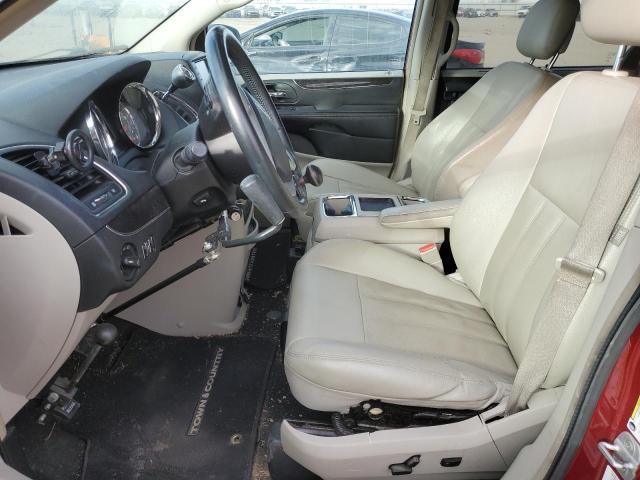 2C4RC1CG2ER139573 - 2014 CHRYSLER TOWN & COU TOURING L BURGUNDY photo 7