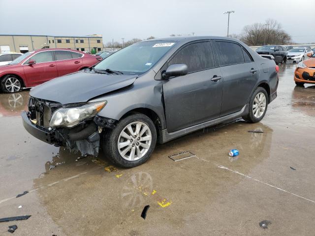 2T1BU4EE4AC385546 - 2010 TOYOTA COROLLA BASE GRAY photo 1