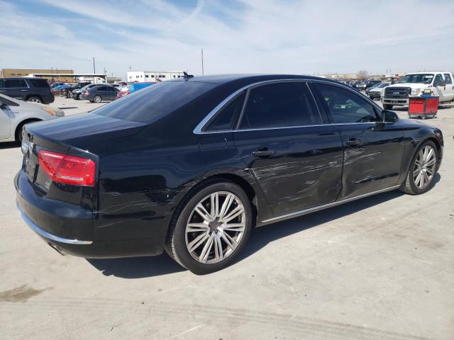 WAURVAFD2CN025379 - 2012 AUDI A8 L QUATTRO BLACK photo 3