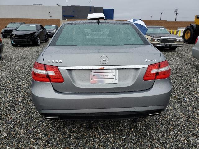 WDDHF8HB0AA154182 - 2010 MERCEDES-BENZ E 350 4MATIC SILVER photo 6