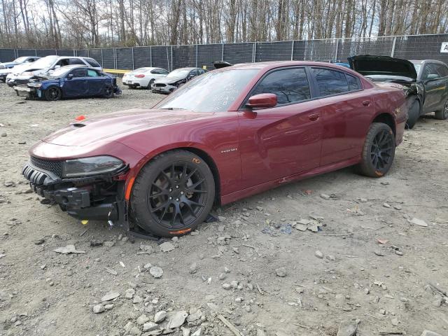 2C3CDXCT0NH259675 - 2022 DODGE CHARGER R/T BURGUNDY photo 1